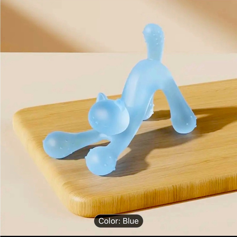 Baby Silicone Molar Rod Toy Kitten Teether